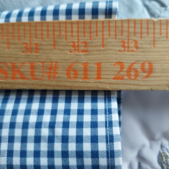 Peter Millar‎ Shirt Men's Size XL  Nanoluxe Easycare Gingham Dress Shirt - Picture 13 of 14